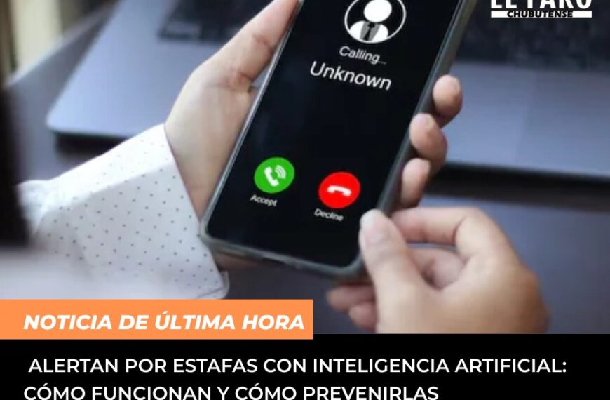 Alertan por estafas con inteligencia artificial