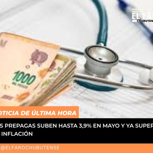 Las prepagas suben hasta 3,9% en mayo y ya&hellip;